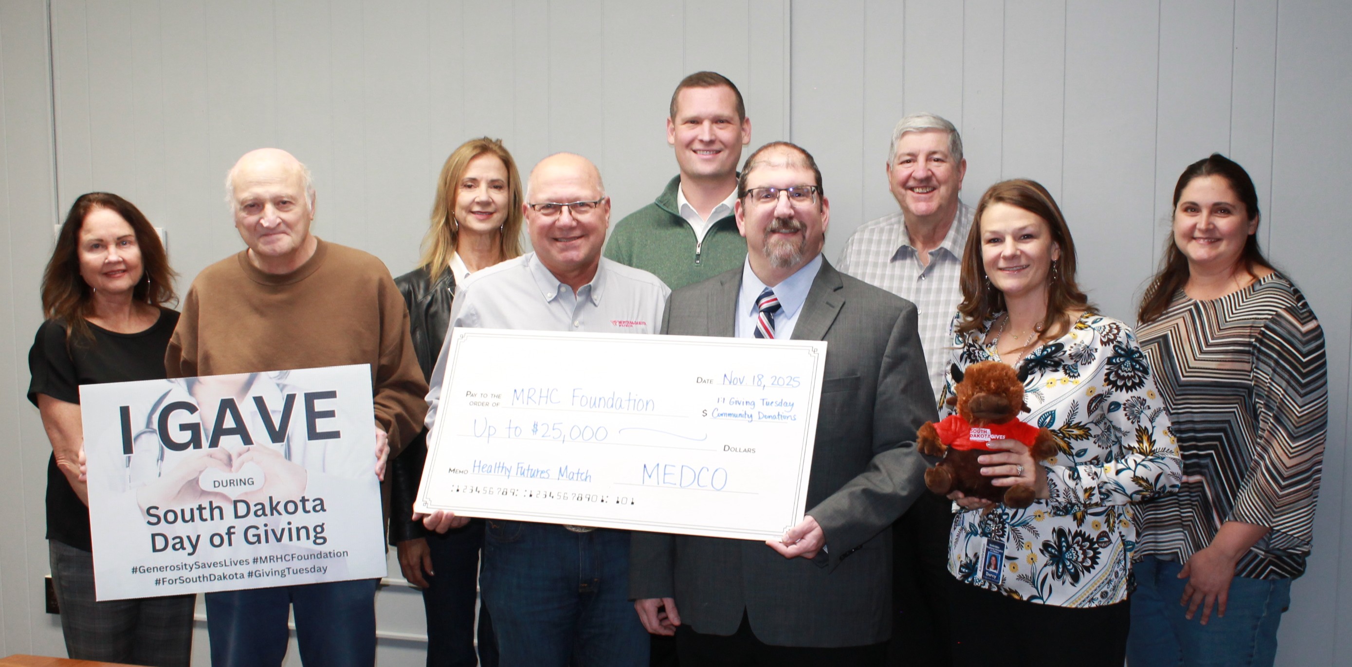 MEDCO Pledges Up to $25,000 to Giving Tuesday Match